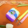 Silicone Case Washable Protective Skin Sleeve with Lanyard Silicone Protective Case for Bitzee Magicals Virtual Electronic Pets