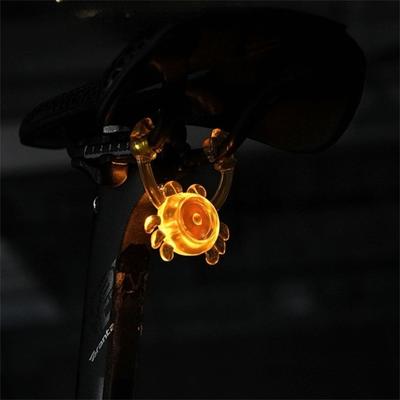 High Brightness LED Bike Rear Light Waterproof Long Battery Life Bicycles Rear Lamp Easy To Install Portable