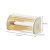 Caja de Almacenamiento de Papel de Cocina para Montar en la Pared Venta al por Mayor Hogar Caja para Rollo de Papel Higiénico con Tapa Caja de Papel de Cocina a Prueba de Polvo