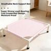 Comfortable Pet Camping Bed Detachable Pet Cool Nest Cat Lounger Cat Elevated Bed  Travel Portable
