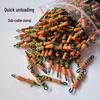 Silicone Shock Absorber Clip & Spring Figure-8 Connector for Quick Connect Fishing Line Rig - Fishing Tackle Accessories.
