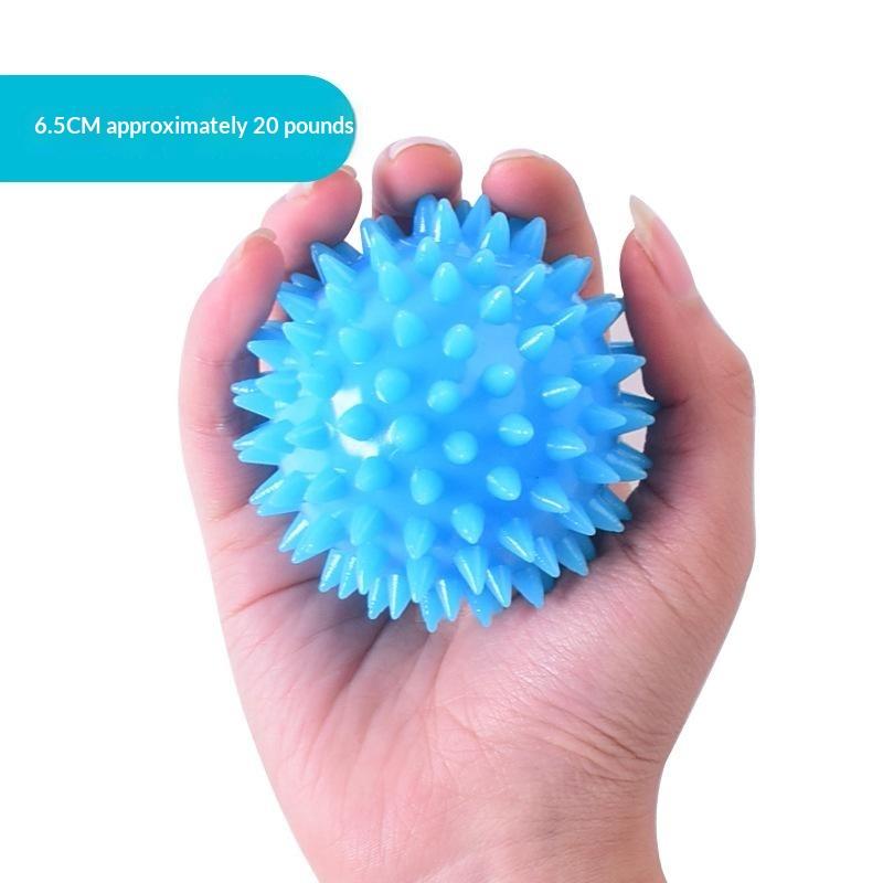 Tpr Hand Finger Grip Ball For Elderly Massage Rehabilitation Exercise Training Ergonomic Design Hand Therapy Ball