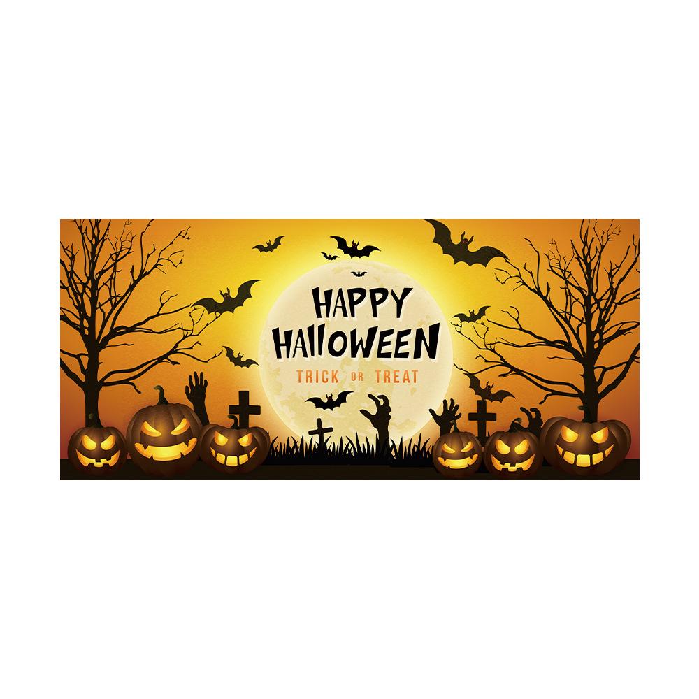 Halloween & Christmas Garage Banner Decorations