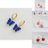 Bold Geometric Butterfly Earrings For Women Trendy And Fashionable Accessories
