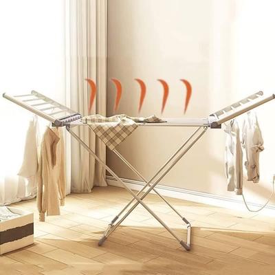 Heated Indoor Electric Clothes Drying Rack Folding Clothes Dryer 20 Bars Winged Folding Clothes Dryer A580