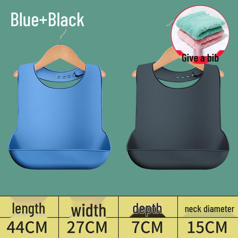 Waterproof Silicone Bib for Adults: Ideal for Elderly Mealtime
