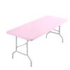 Rectangle Picnic Table Cloth, Elastic Fitted Tablecloths for 6 Foot Tables, Washable Polyester Table Cover for Picnic, Camping