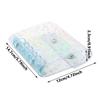 A7 Budget Binder Cover Clear Glitter PVC Binder Refillable Notebook for Photos Pictures Albums Organizer Planner Folder