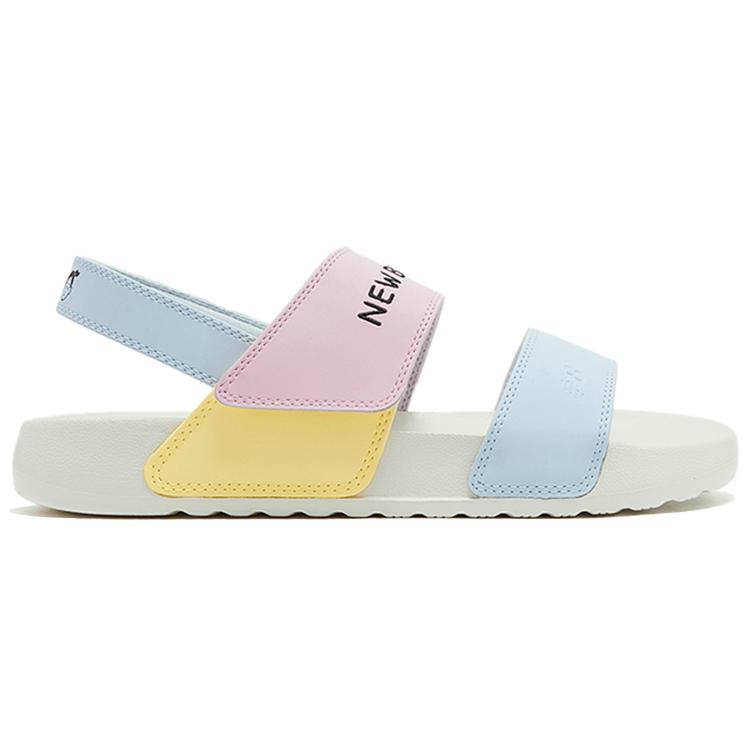 New Balance Sports Sandals Blue / Pink / Yellow (Unisex) One-Strap Sandals SUFNCLAT