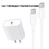 PD 20W Fast Charger For iPhone 16 15Pro Max Plus Fast Charging Cable For Apple iPhone Charger Plug Phone Accessory