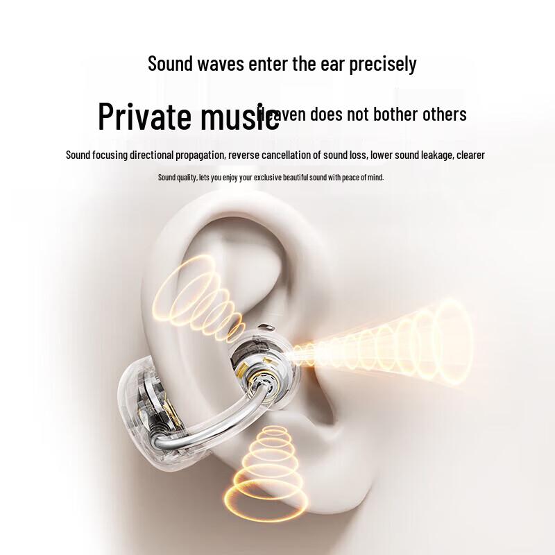 Lenovo RS107 Smart Touch Open-Ear Clip Bluetooth Earbuds