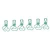 100pcs   Clips Cute Cartoon Heart Shape Metal Hollowed   Tail Clips Paper Clamps   Supplies