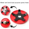 Weeding Disc Corrosion-resistant Universal Weed Eater Blades Efficient Multifunctional Trimmer Head Weeds Blade Replacement for Gardening Lawnmower