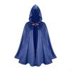 Cloak with Hood for Halloween and Medieval Themes Unisex