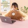 Adorable Plush Bear Pillow Cushion - Perfect for Office Naps & Birthday Gifts