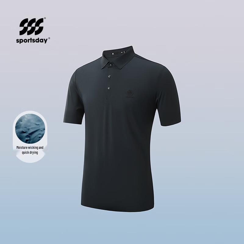 HLA Men s Breathable Sports Polo Shirt L