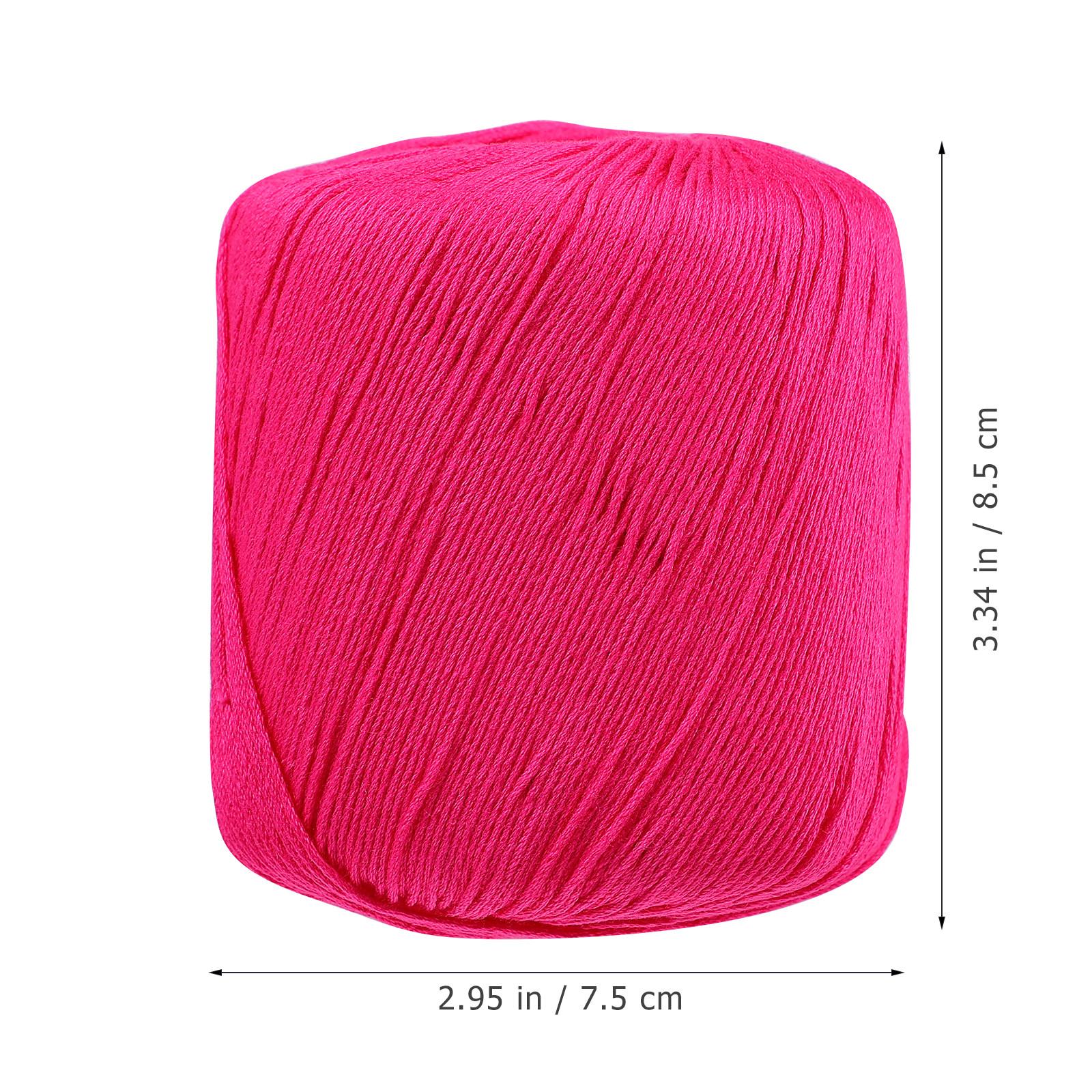 

Cotton Cord Soft Knitting String DIY Craft Rope Handmade Braided Easy Clean Durable Long Lasting Fun Gift Idea