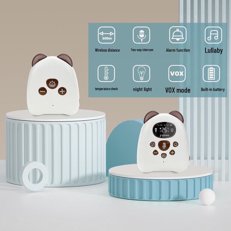 Portable Baby Sleep Aid: White Noise Machine & Lullaby Monitor