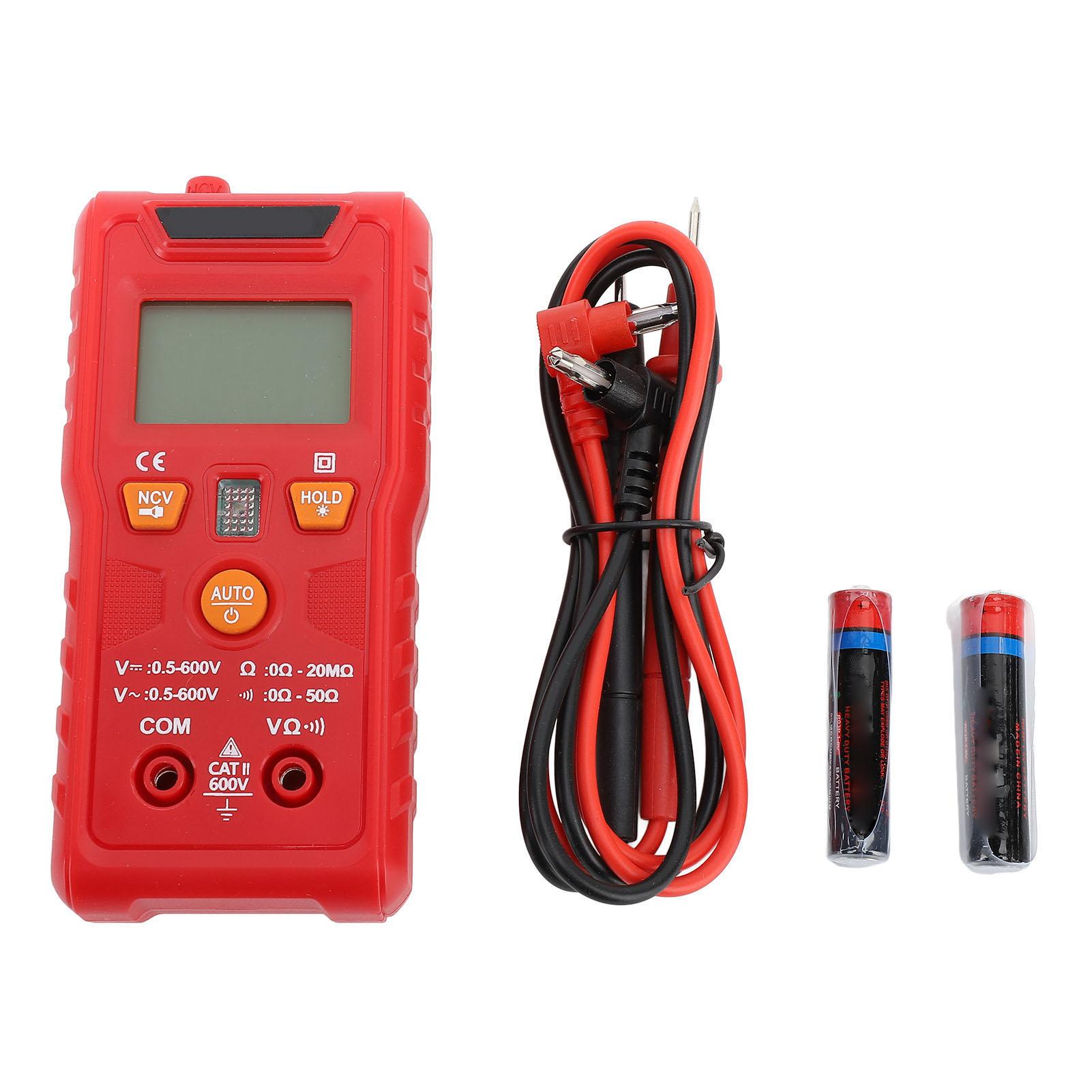 

Digital Multimeter Tester Automotive Car Intelligent Multi Tester Mini Pocket Type Burn Prevention