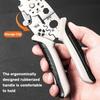 Wire Branching Elbow Wire Stripper Pliers Anti-Slip Wire Crimping Cutter  Wire Repair Tool