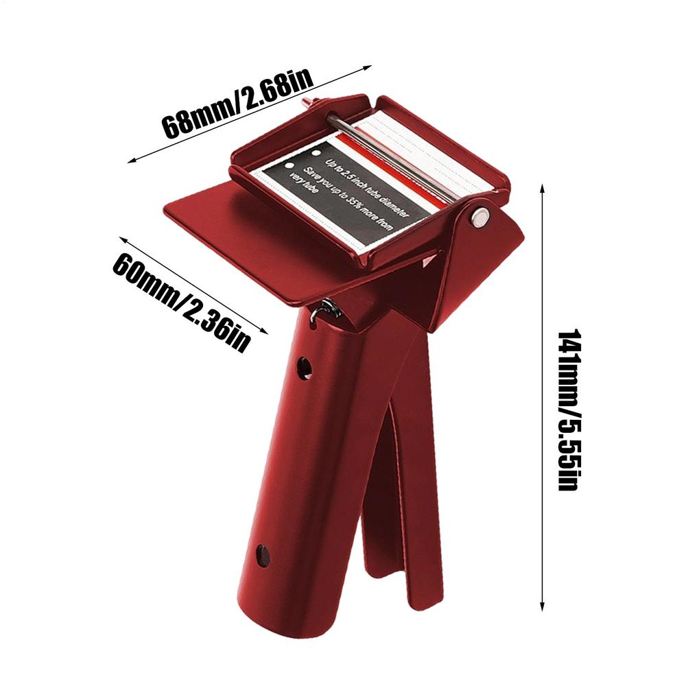 

Силиконовый Экструзионный Диспенсер Инструмент Нескользящий Ручной Силиконовый Отжимщик Толкатель Выдавливатель Краски для Автомобильного Инструмента красный