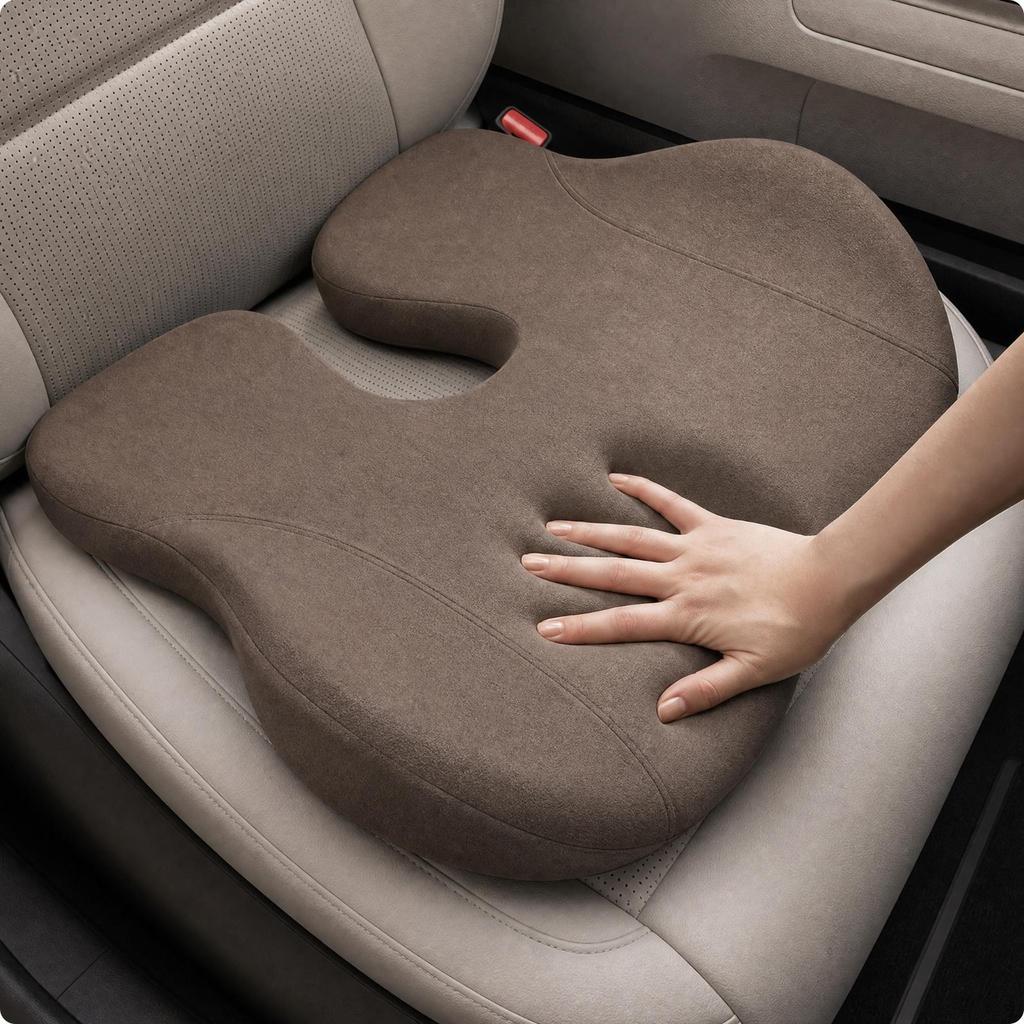 Car Seat Booster Cushion Breathable Portable for Commuters