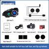 Bluetooth Helmet Earphones: Waterproof HD Open-face Motorcycle Headset with Dash Cam