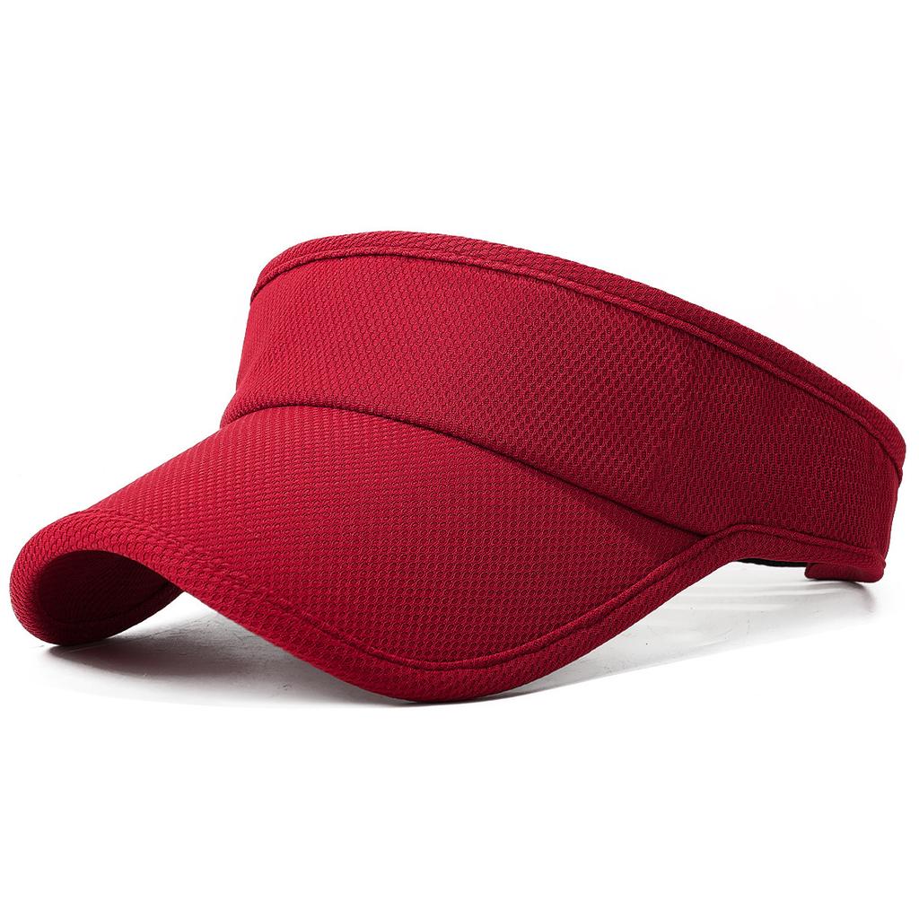 Summer Mesh Visor Cap, Breathable Sun-Shading Hat, Sunscreen Golf Running Cap