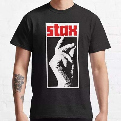 PROMOTION EXCEPTIONNELLE T-shirt Classique Rétro Vintage Record Stax S-5XL Unisexe