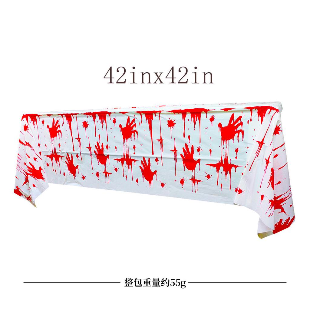 250,000 Holy Day Party Decoration Horror Blood Theme Birthday Flag Blood Knife Latte Power Strip Set