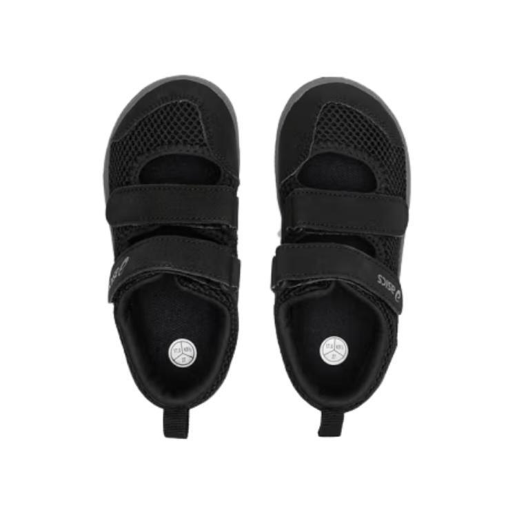 Asics Abrasion Resistant, Breathable, And Anti Kick Low Top Toddler Shoes Black Infant And Toddler 1144A365-001