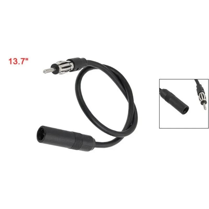 Cablu prelungitor antenă radio auto 35cm 13 inch Radio FM AM auto Cablu prelungitor antenă auto Conector mufă DIN Cablu coaxial