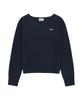 Malittepeulangsowajeobeo W Boat Neck Knit Pullover Navy