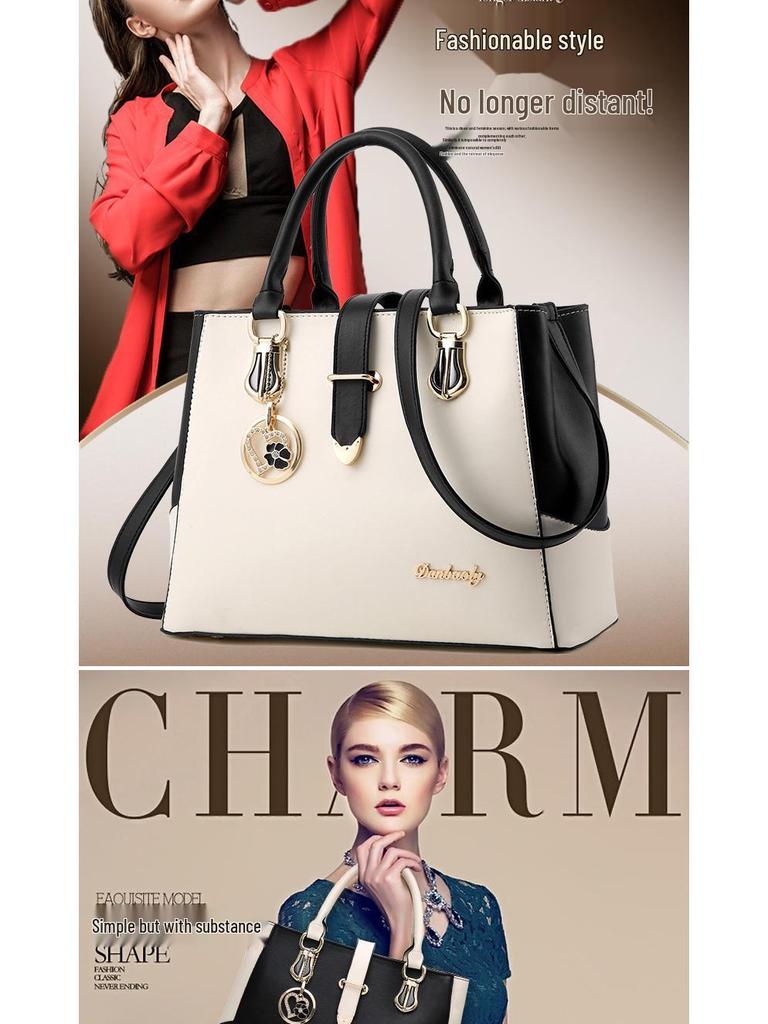 New Autumn/Winter Women's Large-Capacity Korean Style Fashion Handbag - Trendy Shoulder & Crossbody Bag