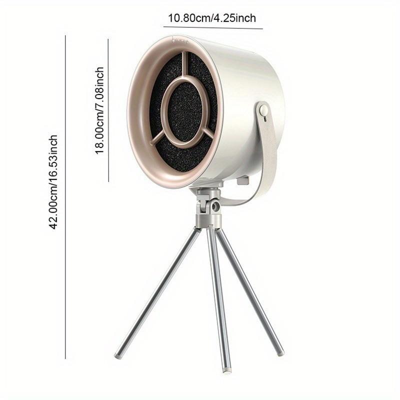 40W Adjustable Angle Portable Hood USB Rechargeable Kitchen Mini Desktop Range Hood Indoor BBQ Hot Pot Fume Extractor