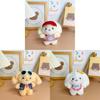 Adorable Animal Plush Doll With Short Plush Fabric For Bag Accessory And Collectible Gift