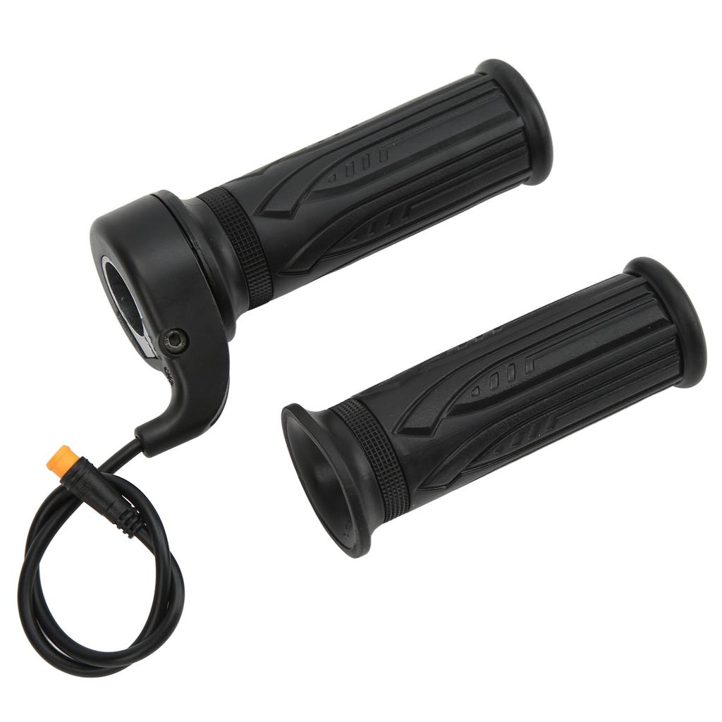 1 Pair Electric Bike Throttle Waterproof Connector 20X Scooter Speed Throttle Handle for 22.2mm Handlebar