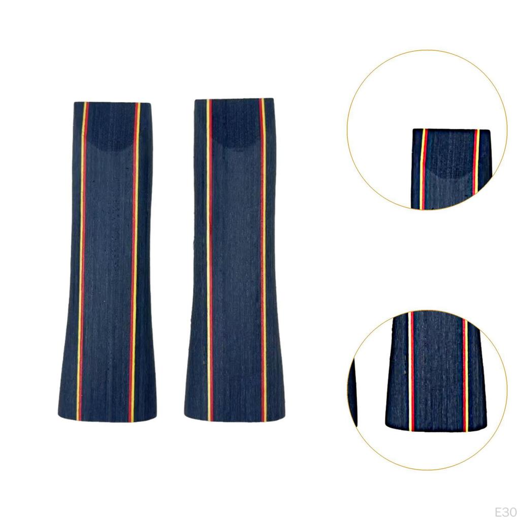 ,2Pcs Table Tennis Paddle Handle, Racket Professional Solid Wood Pong