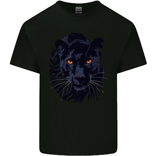 Ein Schwarzer Panther Herren Baumwoll T-Shirt Top