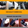 Black Rubber Weather Seal Strip Car Auto Accessories For Window Lock Trunk Hood