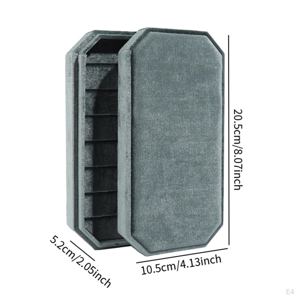 Jewelry Box Display Tray Treasure Case Multifunctional Ring