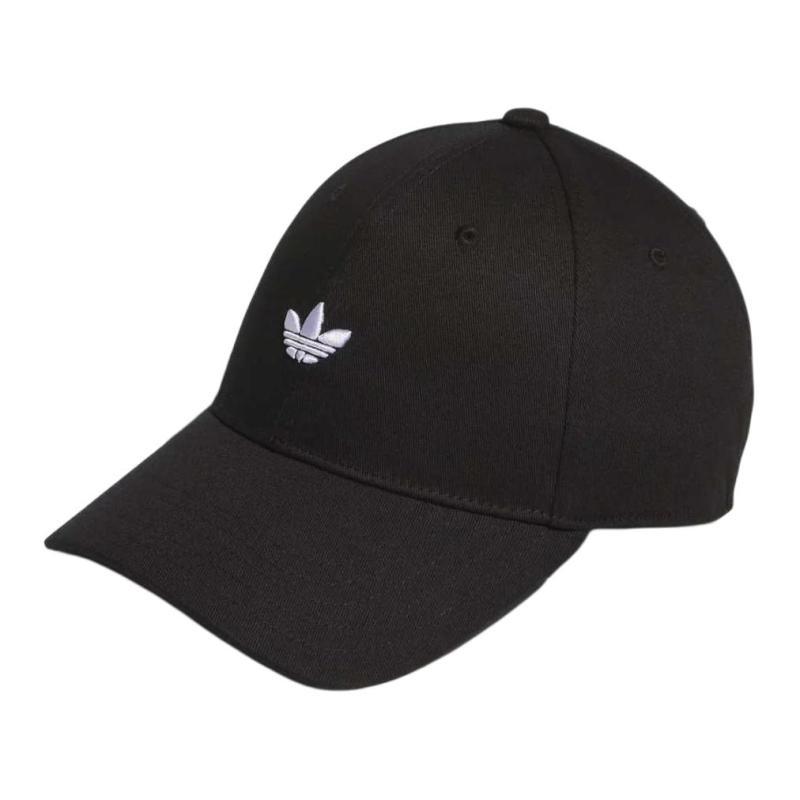 Adidas Originals Cotton Elastane Polyester Baseball Caps Unisex Black Adidas JM9101