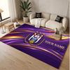 Personalized Crystal Velvet Carpet Anderlecht FC logo Pattern Non Slip Floor Rug