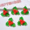 10Pcs New Cute Resin Cartoon Shining Christmas Collection Series Flat Back Scrapbooking DIY Jewelry Craft Decoration Accessories