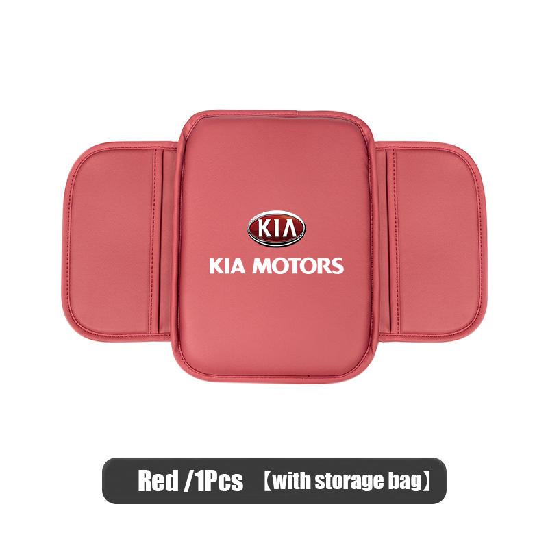 Car Armrest Box Cushion Protection Mat Storage Pocket Accessories For KIA Carnival Niro EV9 K8 Forte Cerato Sportage Ray EV gbnkr30