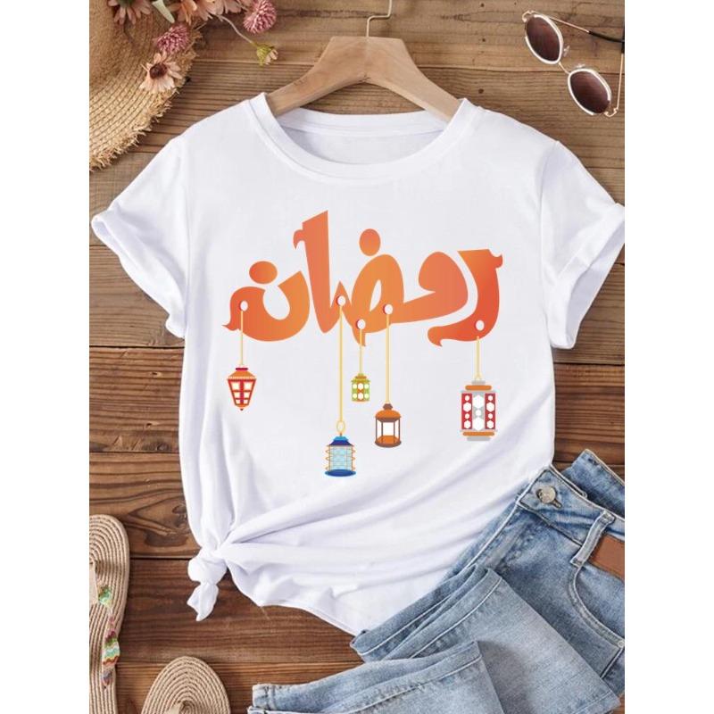 (European Size) 90s Style Women T Shirt Flower Trend Cute Short Sleeve Tee Top Clothing Fashion Print Lady Casual Female Graphic T-shirts