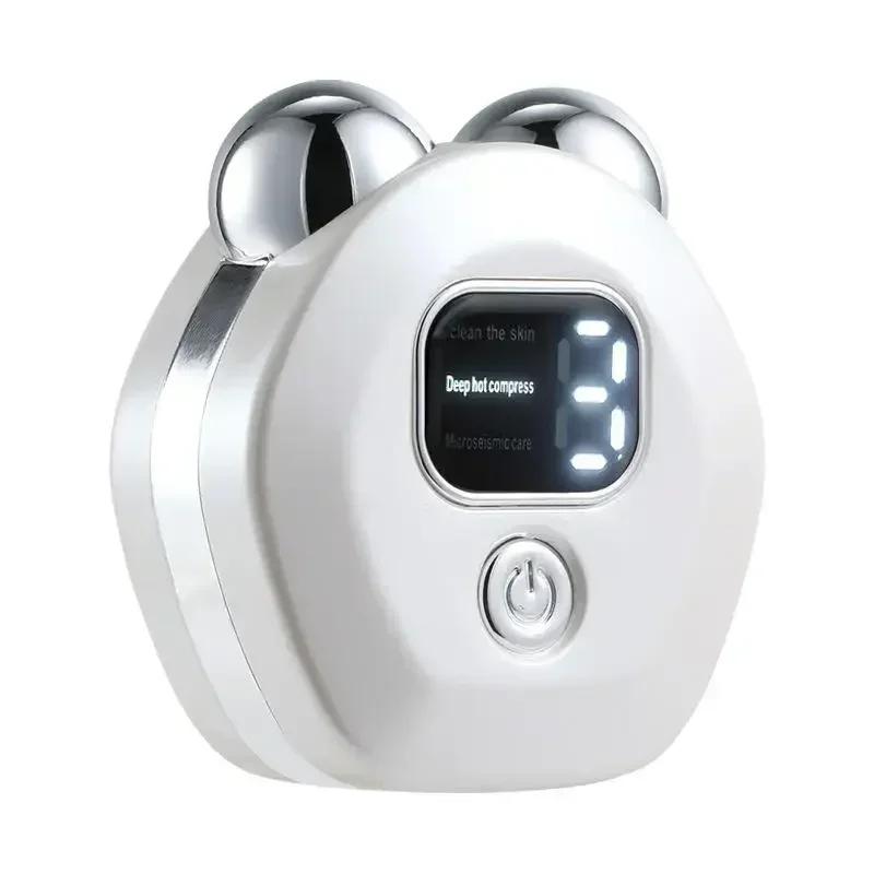 

Mini Microcurrent Face Lift Roller Tighten Skin Remove Wrinkles Neck Massage Beauty Device for Youthful Look белый