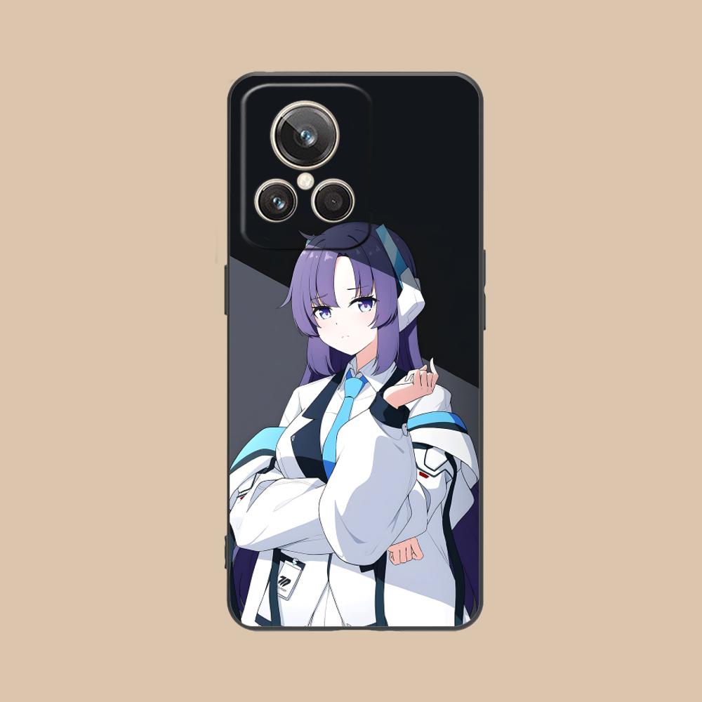 Blue Archive Yuuka Matte TPU Mobile Phone Case for Realme GT 8 Neo Pro C75 73 71 C67 65 C55 53 C35 31 C20 15 Colorful Cover
