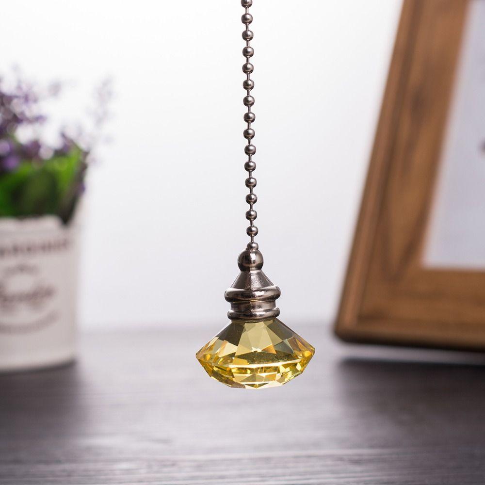 Crystal Chain Crystal Style Pull Chain for Ceiling Fan Crystal Style Pull Chain Cord Handle