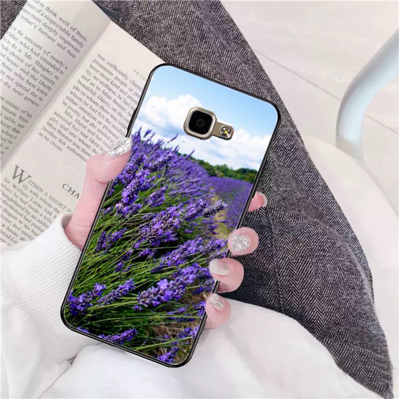 Lavender Purple flowers Phone Case for Samsung Galaxy A 51 30s a71 Soft Silicone Cover for A21s A70 10 A30
